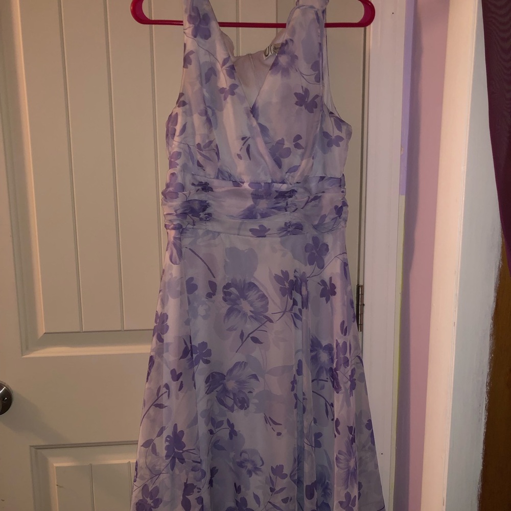 Spring floral dress